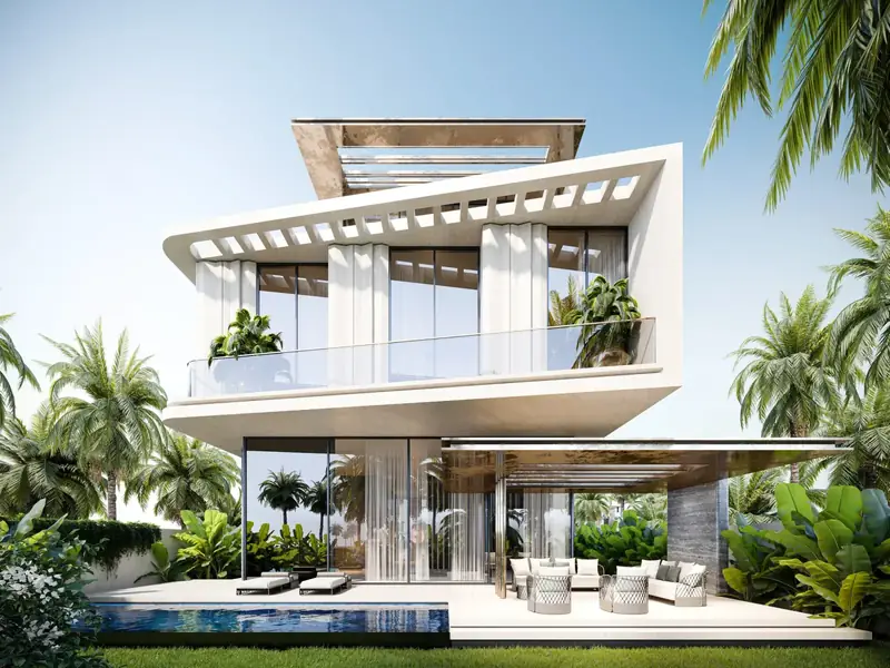 Mira Bentley Villas, fachada en Dubái