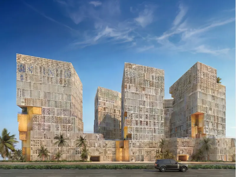John Richmond District, tres de los edificios