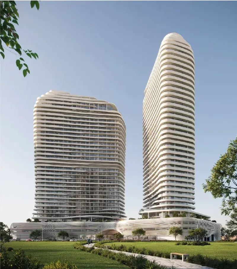 SAAS Hills, vista exterior de las torres