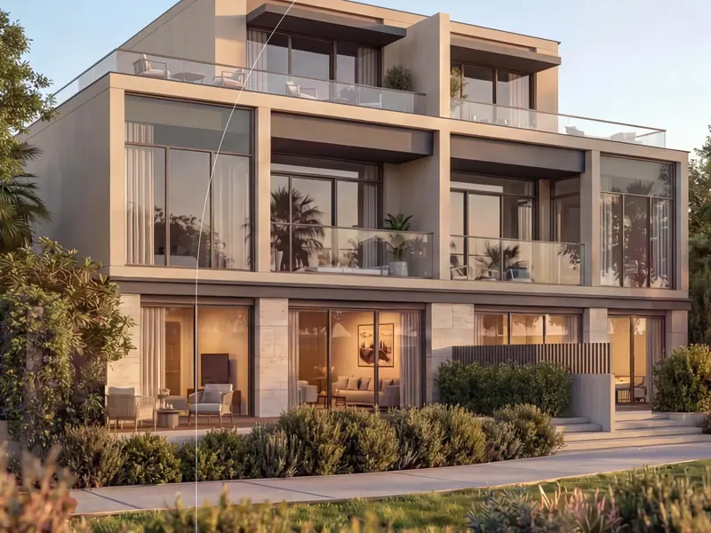 Sobha City, adosado en jardín